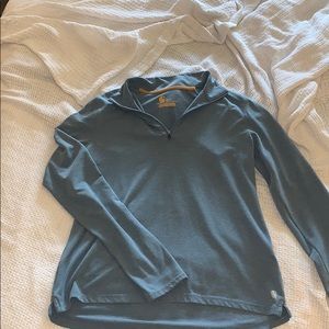 Half zip light sweatshirt